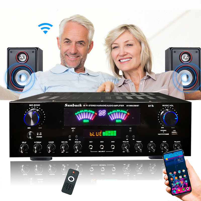 Home Cinema Bluetooth - مكبرات صوت رقمية هاي فاي مزودة