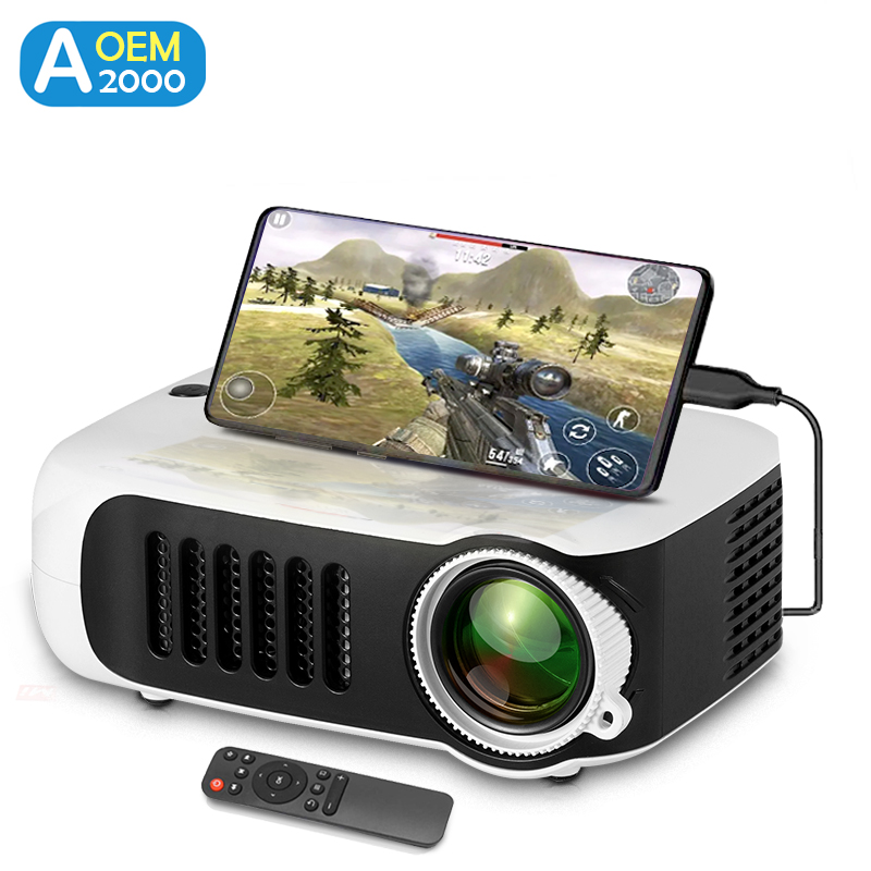Home Cinema Gaming - A2000 جهاز عرض صغير محمول للسينما