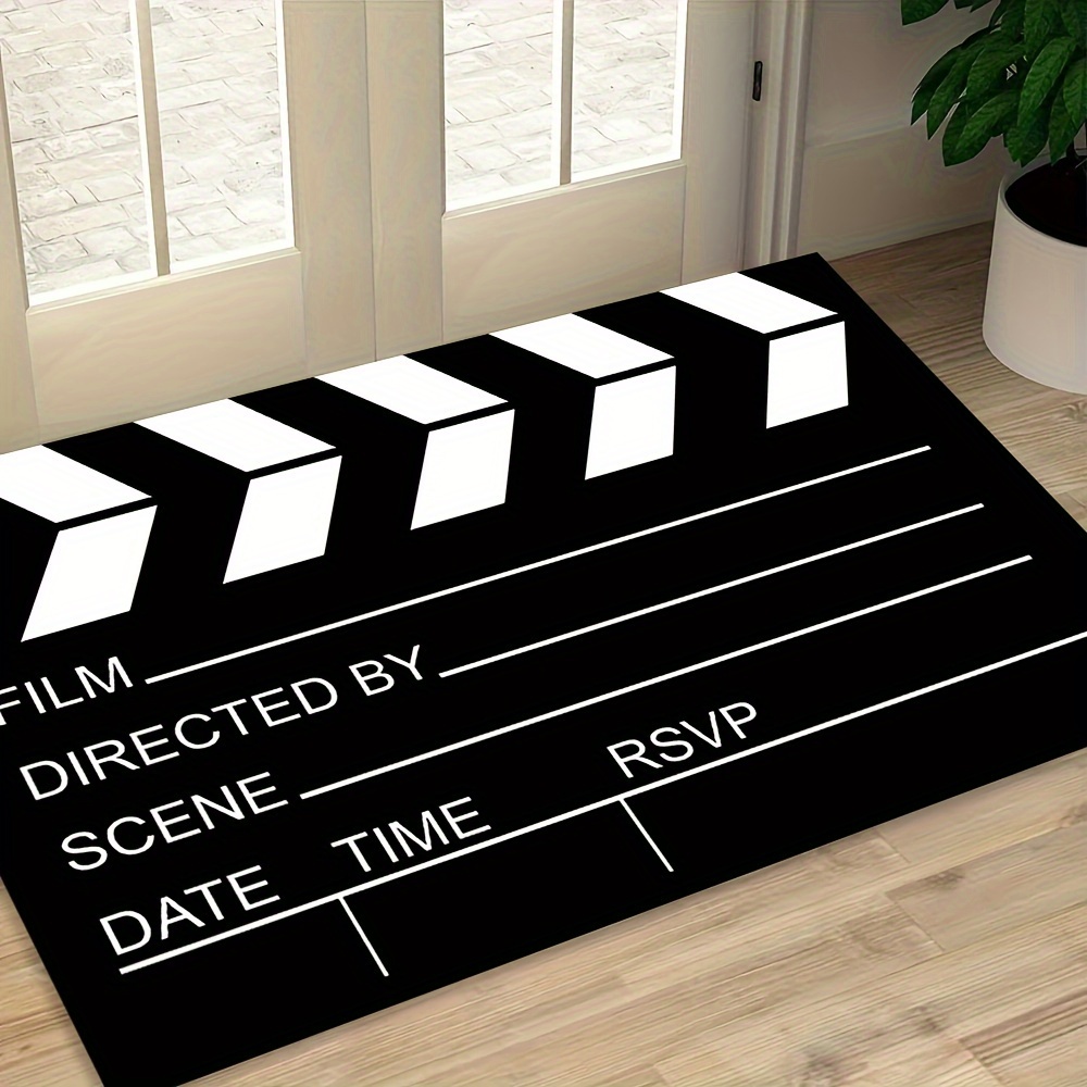Home Cinema Accessories - سجادة إبداعية على شكل لوحة إشارة