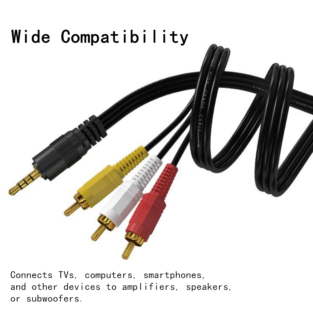 Home Cinema Choice - 3.5 مللي متر إلى 3 RCA
