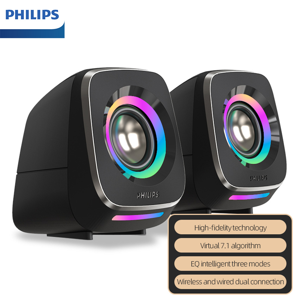 Home Cinema Philips - مكبرات صوت فيليبس SPA710 مع باس