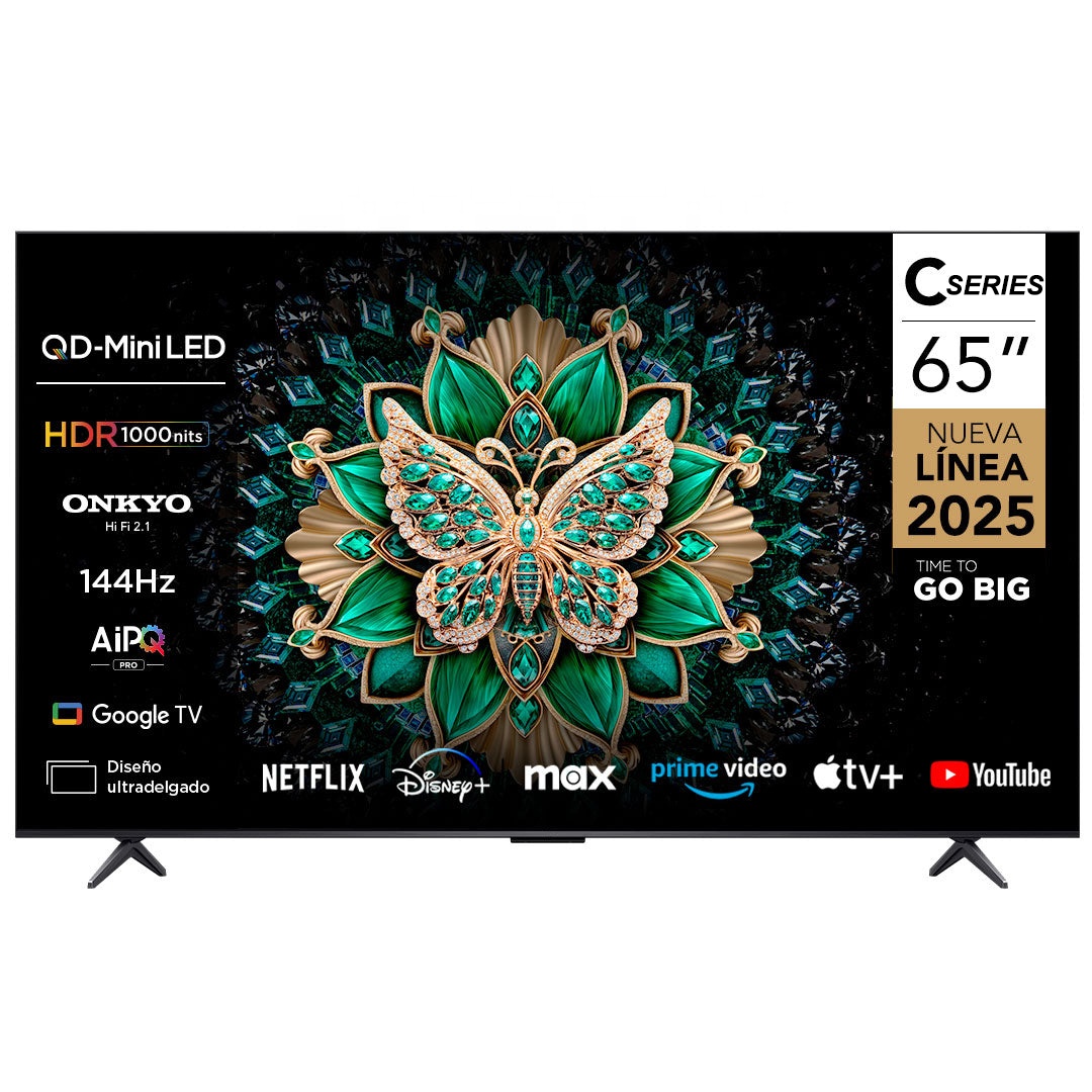 Home Cinema Gaming - تلفزيون ذكي QLED بشاشة 65 بوصة