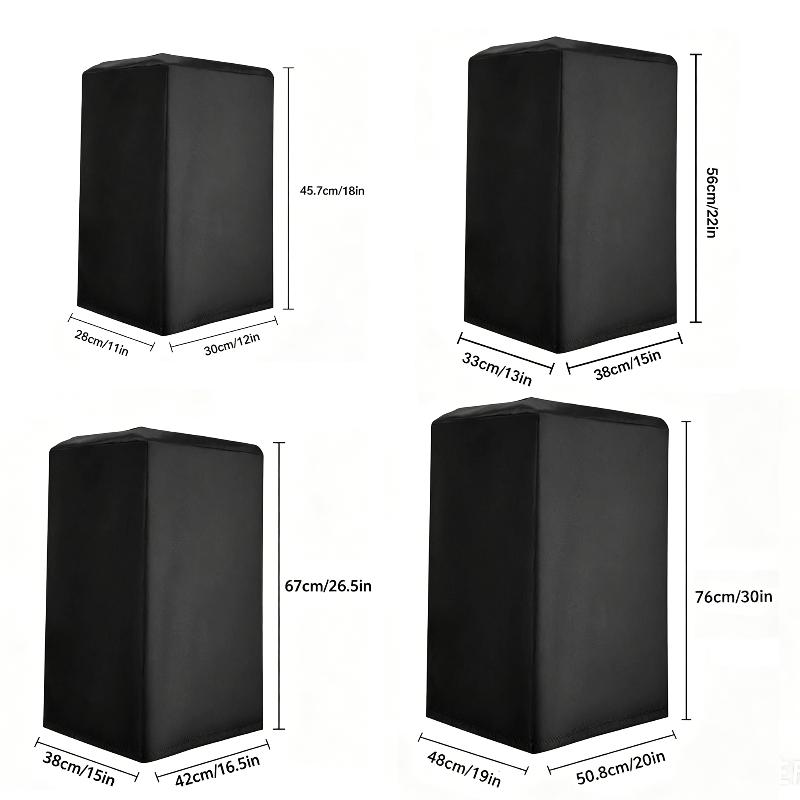 Home Cinema Accessories - أغطية مكبرات صوت متعددة الأحجام لأنظمة