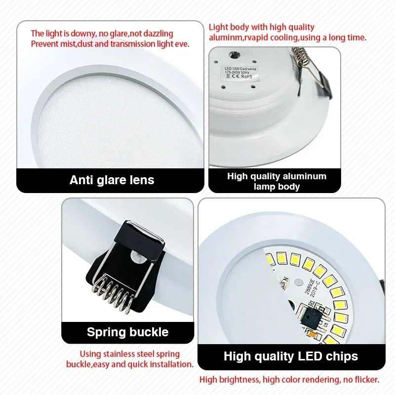 LED النازل 3 واط 5 واط 7 واط 9 - مراجعة Home Cinema Led وسعره