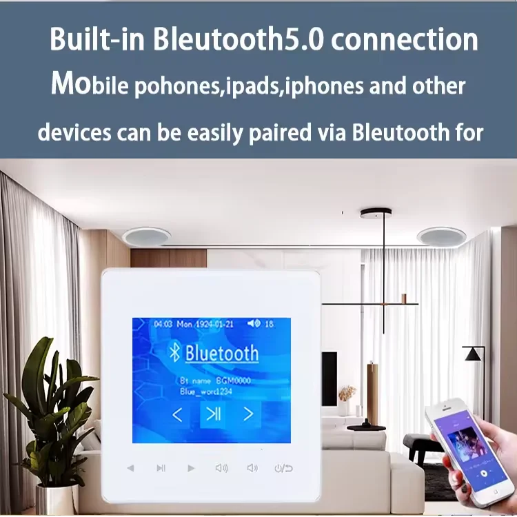 المنزل بلوتوث الجدار مكبر للصو - مراجعة Home Cinema Bluetooth وسعره