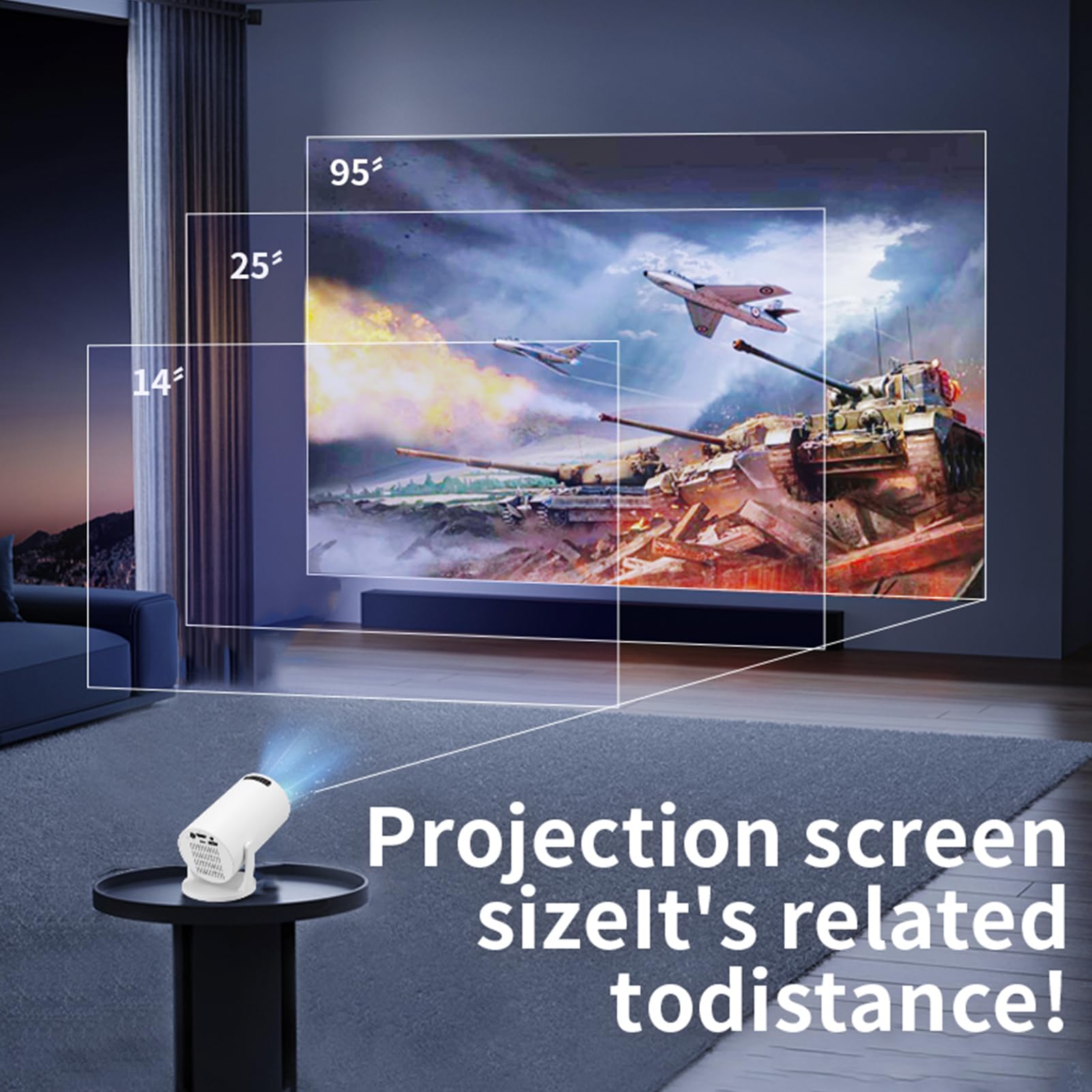 جهاز عرض M5 8K واي فاي 6 فائق  - مراجعة Home Cinema Gaming وسعره