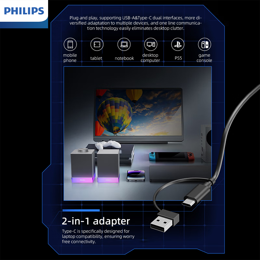 مكبر صوت بلوتوث من فيليبس SPA4 - مراجعة Home Cinema Philips وسعره