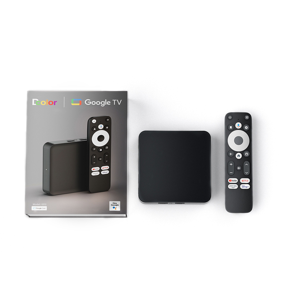 Dcolor GD2 4K Smart Android 12 - مراجعة Home Cinema Google وسعره