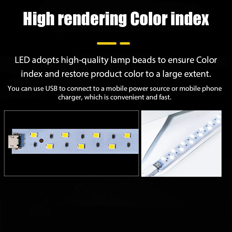 صندوق تصوير محمول 20 سم مع إضا - مراجعة Home Cinema Led وسعره