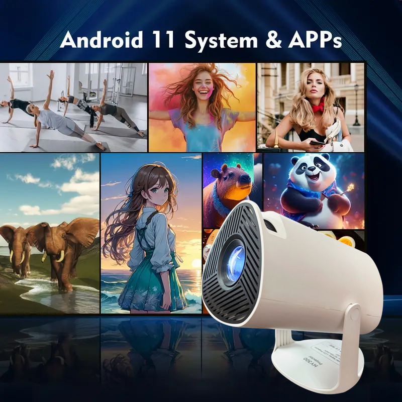جهاز عرض ذكي محمول بدقة 720P أ - مراجعة Home Cinema Events وسعره