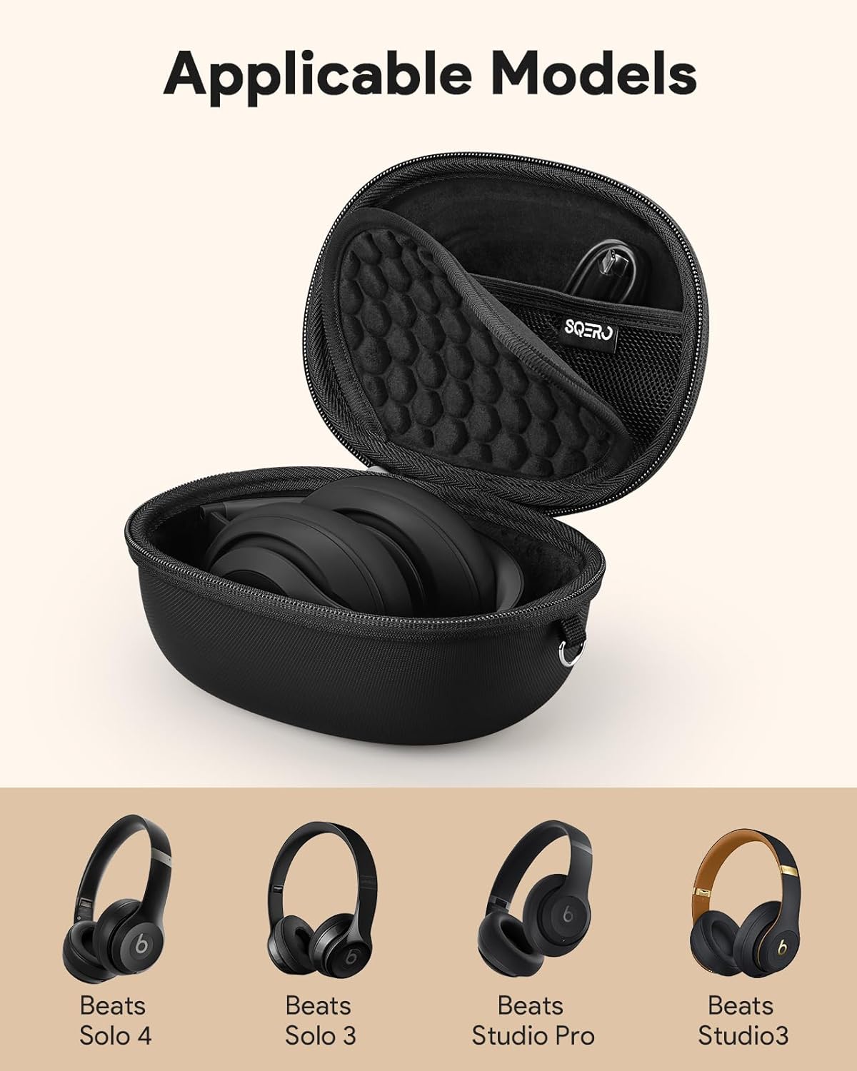 حقيبة لسماعات الرأس Beats Stud - مراجعة Beats Headphone Solo 4 وسعره