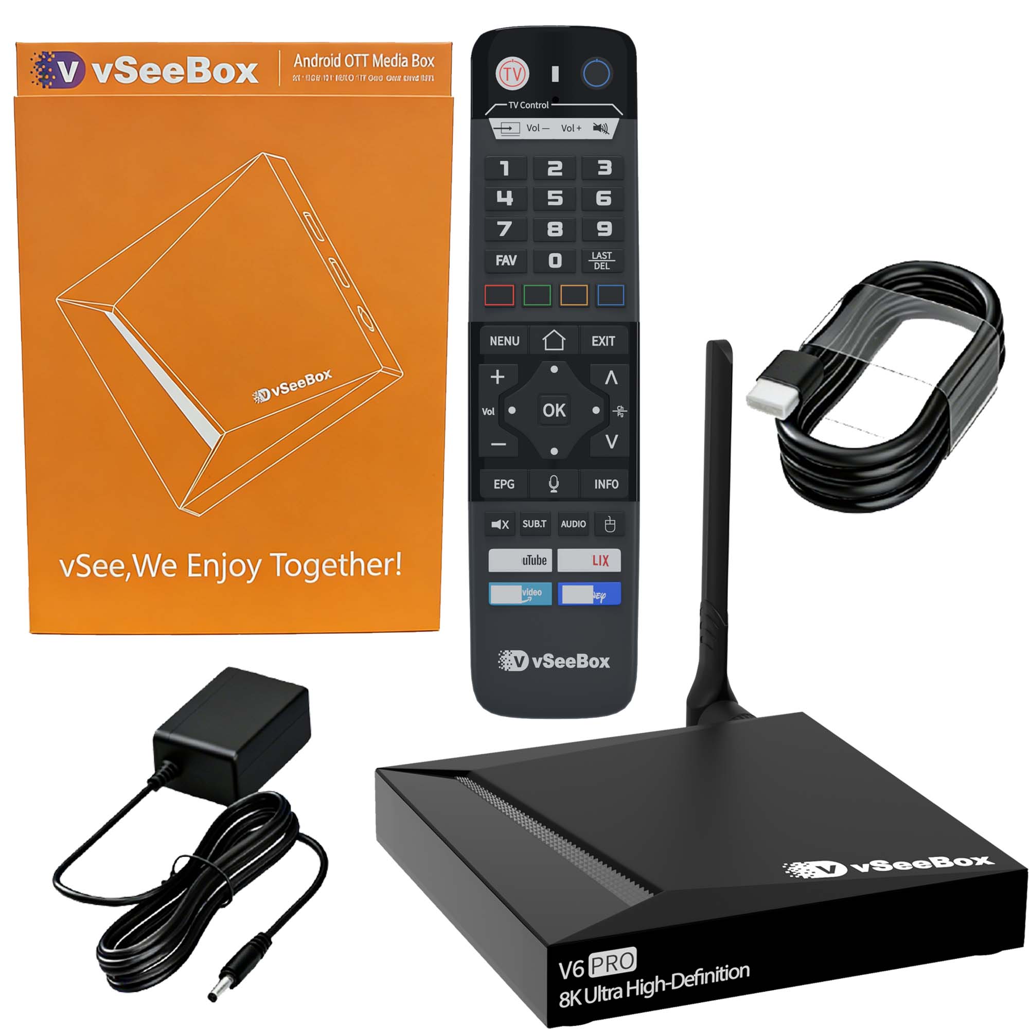 VSeeBox V6 Pro 2026 الأحدث، ذا - مراجعة Home Cinema Google وسعره