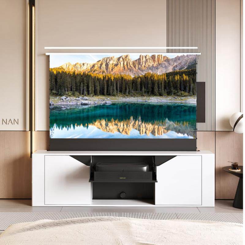 خزانة متكاملة لتلفزيون الليزر  - مراجعة Home Cinema Hisense وسعره