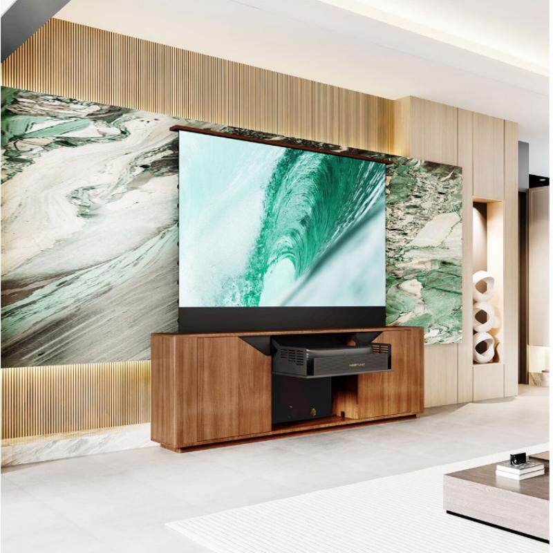 خزانة متكاملة لتلفزيون الليزر  - مراجعة Home Cinema Hisense وسعره