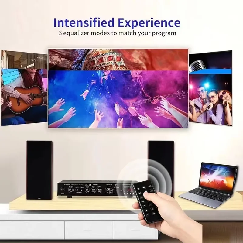 AV-369BT بلوتوث 5.1 مكبر صوت A - مراجعة Home Cinema Bluetooth وسعره